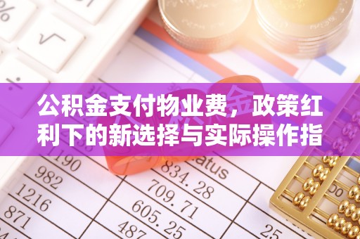 贡寮公积金支付物业费，政策红利下的新选择与实际操作指南