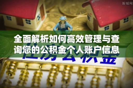 贡寮全面解析如何高效管理与查询您的公积金个人账户信息