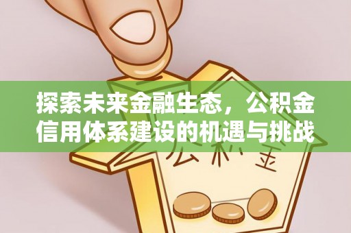 贡寮探索未来金融生态，公积金信用体系建设的机遇与挑战